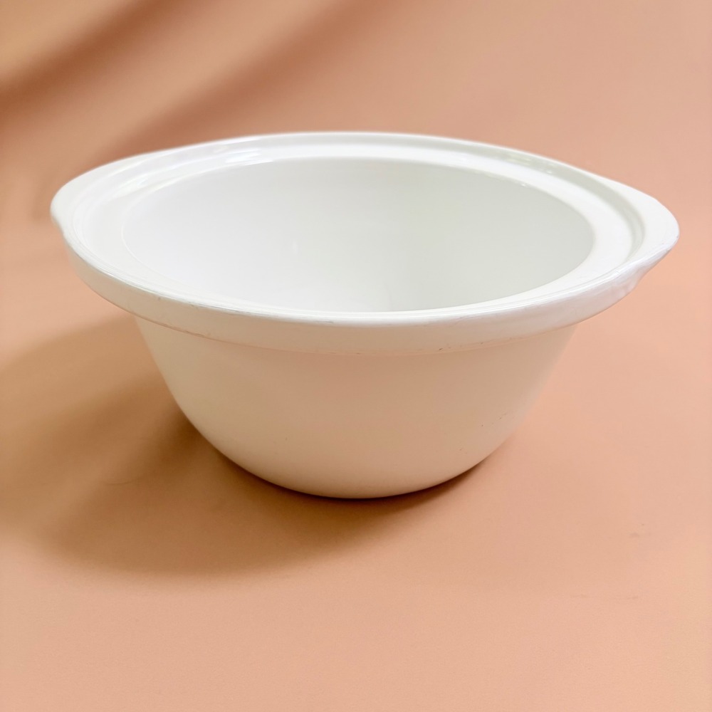 Hamilton Beach 4 Quart White Ceramic Crock Insert for 3-in-1 Slow Cooker 33133